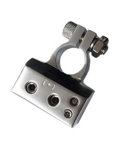 Chromed positive pole battery terminal U978 