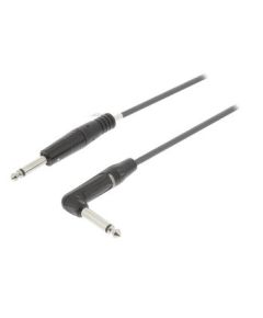 Mono-Audiokabel 6,35 mm Stecker - 6,35 mm Stecker 1,5 m Dunkelgrau SX250 Sweex