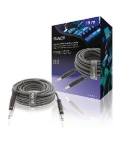 Speaker Cable 6.35 mm Male - 6.35 mm Male 15.0 m Dark Gray SX390 Sweex