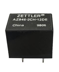 Relay 12V DPDT - AZ946-2CH-12DE - ZETTLER 90928 