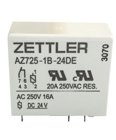 Relay 24V SPST - AZ725-1B-24DE - ZETTLER EL293 