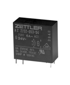 Relé 60V DPDT - AZ732-320-52 - ZETTLER EL095 