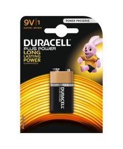 Batería Duracell Plus Power Alkaline 9V L133 