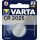 Varta CR2025 3V Lithium-Knopfbatterie F1417 Varta