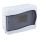 9-module flush-mounted switchboard with transparent door EL155 Isildar
