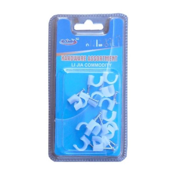 STAPLE STAPLES Ø7 / 8mm avec clou - Conf. 15pcs U750 