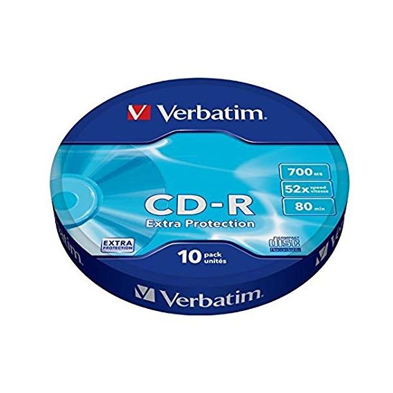 Verbatim CD-R 80min Extra Protection - Pack of 10 pieces H103 