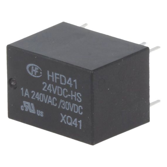 Relè SPDT 24VDC 1A - HFD41A EL998 