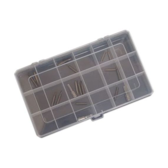 Caja de almacenamiento de plástico de 18 compartimentos K122 