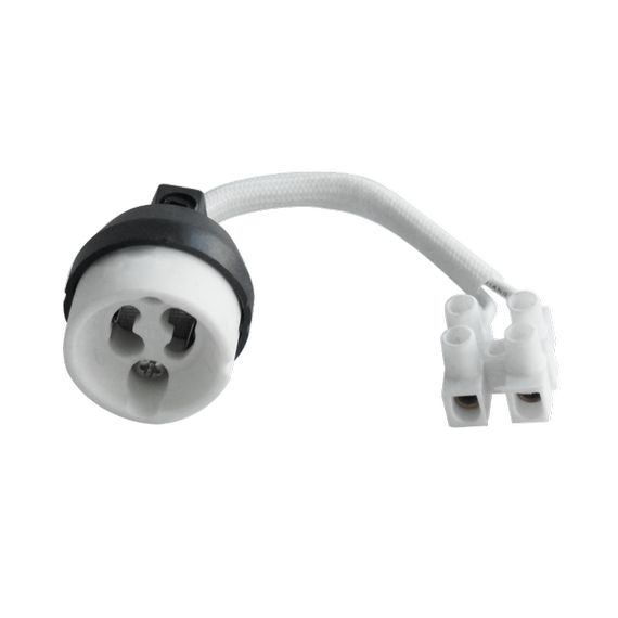 Support encastré orientable en aluminium Lampes KLAK GU10 MR16 Century finition chrome N175 Century