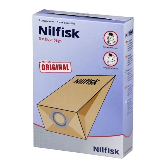 Vacuum Cleaner Bag GM80 / GM90 ND2110 Nilfisk