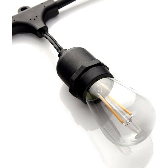 Chain of lights for outdoor E27 10 meters EL1942 