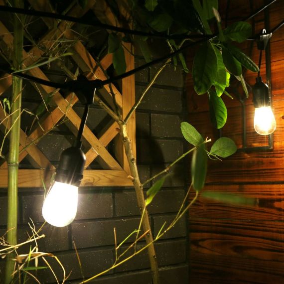 Chain of lights for outdoor E27 10 meters EL1942 