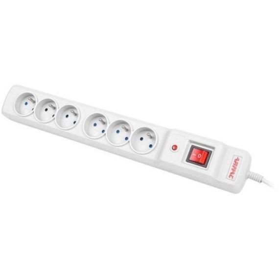 Regleta de enchufes 6x Enchufe polaco Armac M6 EL1943 