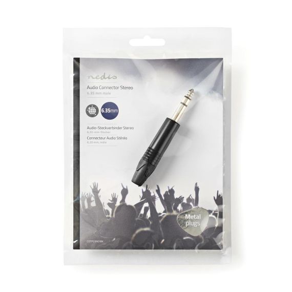 6,35-mm-Stereo-Audioanschluss ND3806 Nedis