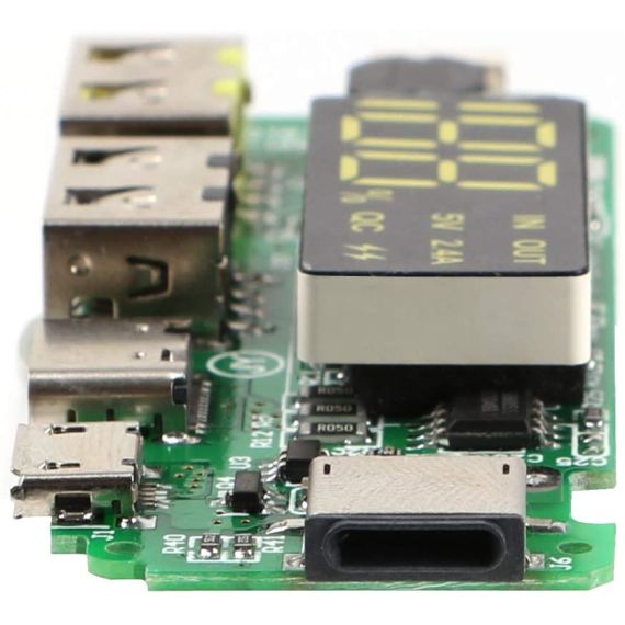 Modulo DualUSB 5V per batterie al litio 18650 con protezione da sovraccarico/cortocircuito WB344 