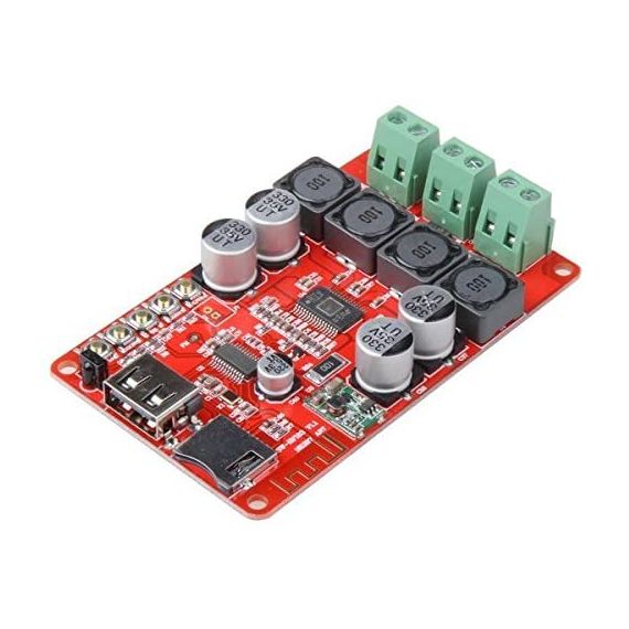 2x50W digital amplifier with Bluetooth, USB and SD card WB348 