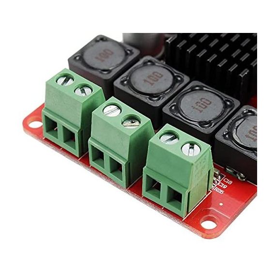 2x50W digital amplifier with Bluetooth, USB and SD card WB348 