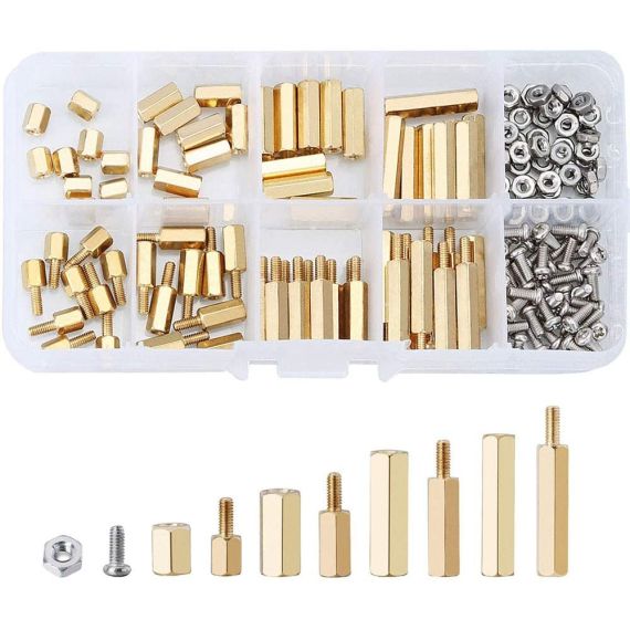 Kit 120pcs M3 spacers various sizes WB412 