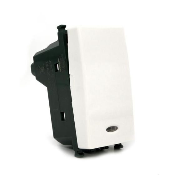 Interruttore con spia luminosa compatibile Vimar Plana EL2206 