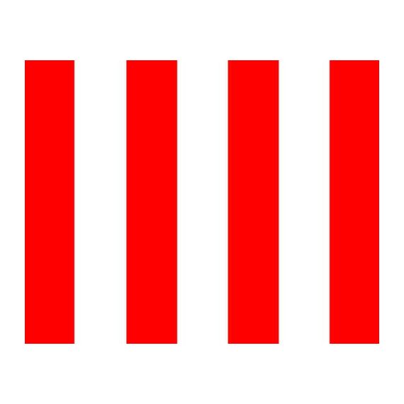 Bandiera Segnalazione Nautica "Port" 150x180cm FLAG250 