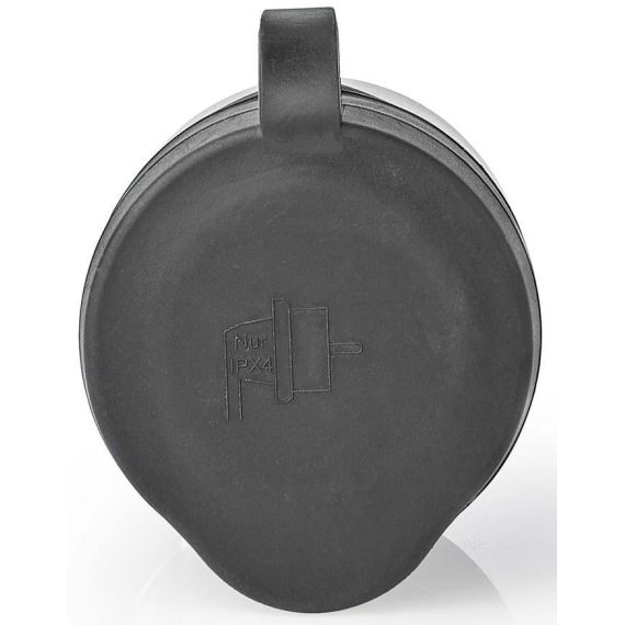 Presa Schuko Wi-Fi 10A 2500W massimo IP44 nera Nedis ND5533 Nedis