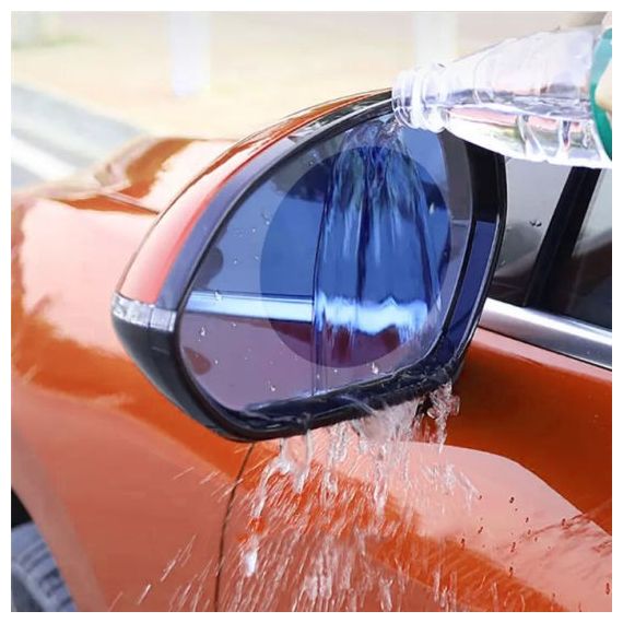 Anti-fog film for side rearview mirror 2 pieces 215x140 mm WB1392 