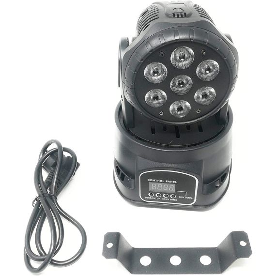 Proiettore LED con testa rotante 7x10W RGB SP550 