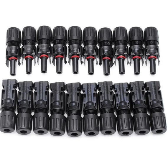 MC4 30A 1000V 2.5 / 4 / 6mm male and female connector for photovoltaic panel WB1602 