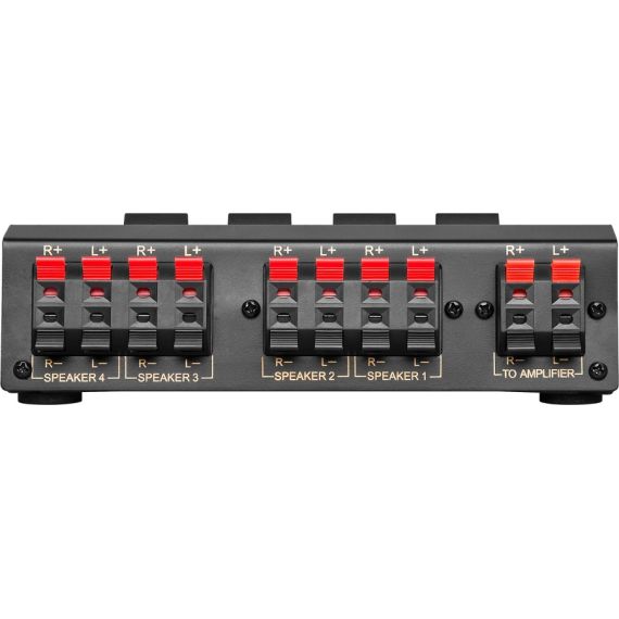 200W 4-way speaker switch F1680 Goobay
