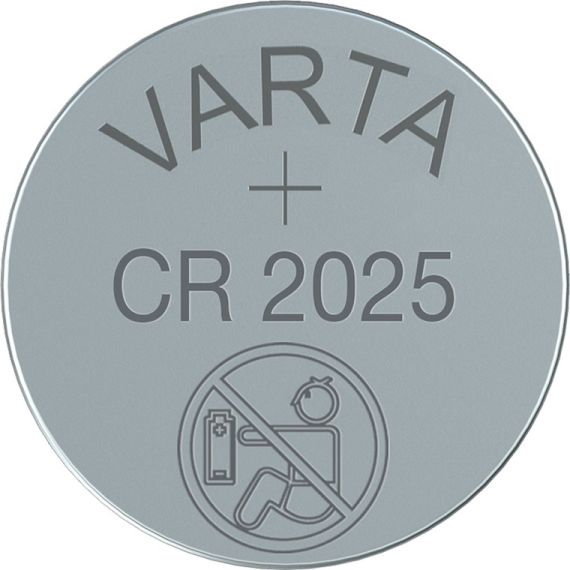 Varta CR2025 3V Lithium-Knopfbatterie F1417 Varta