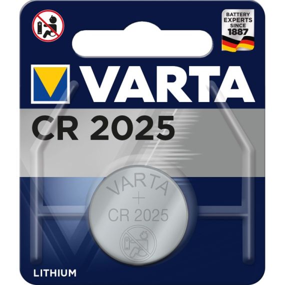 Varta CR2025 3V Lithium-Knopfbatterie F1417 Varta