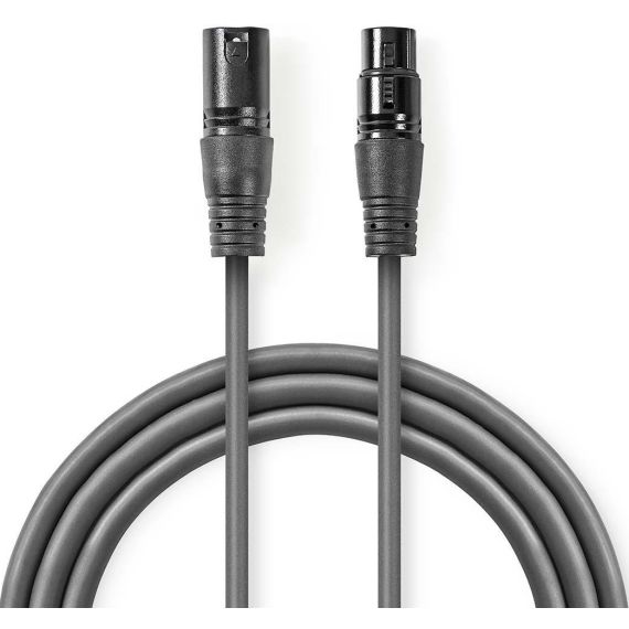 Cavo adattatore DMX XLR a 3 pin maschio-femmina 20m ND9630 Nedis