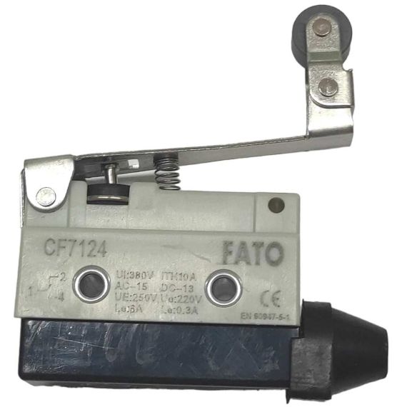 Interruttore di fine corsa orizzontale con leva a rullo 250V 10A CF7124 Fato EL2626 FATO