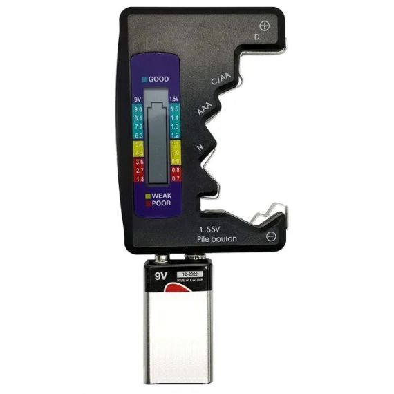 Digital tester with LCD display for batteries WB1492 