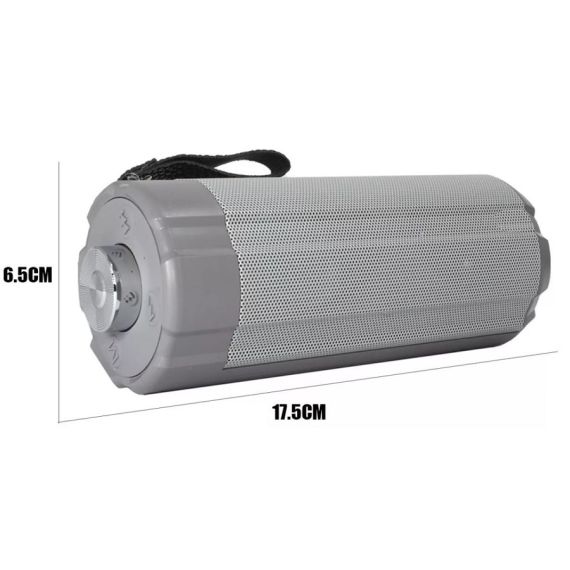 Wiederaufladbarer Bluetooth/USB/FM/LED 6W Lautsprecher mit Solarpanel in verschiedenen Farben WB1638 