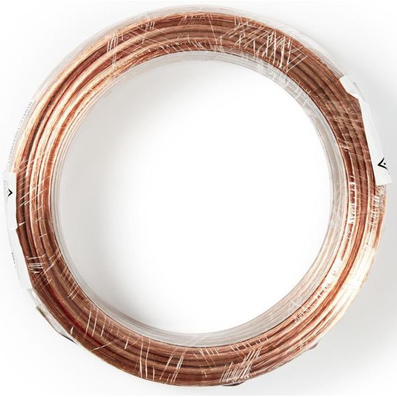 Loudspeaker Cable 2x 1.50 mm2 15m Roll-up White ND2810 Nedis