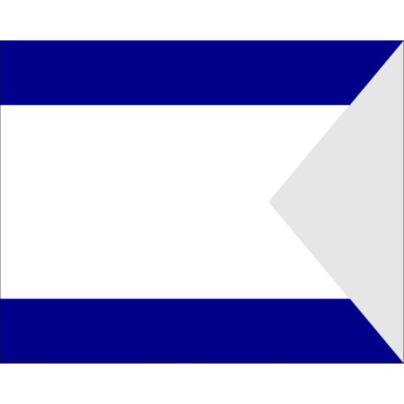 Bandiera segnalazione nautica di manovra "FLOT" Flottiglia 180x260cm FLAG274 