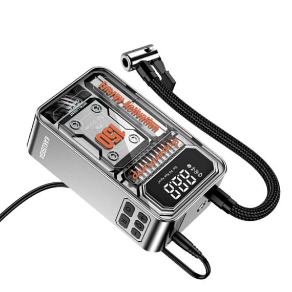 Compressore d'aria portatile per auto 12V pressione massima 10 bar KSC-1154 N085 Kakusiga