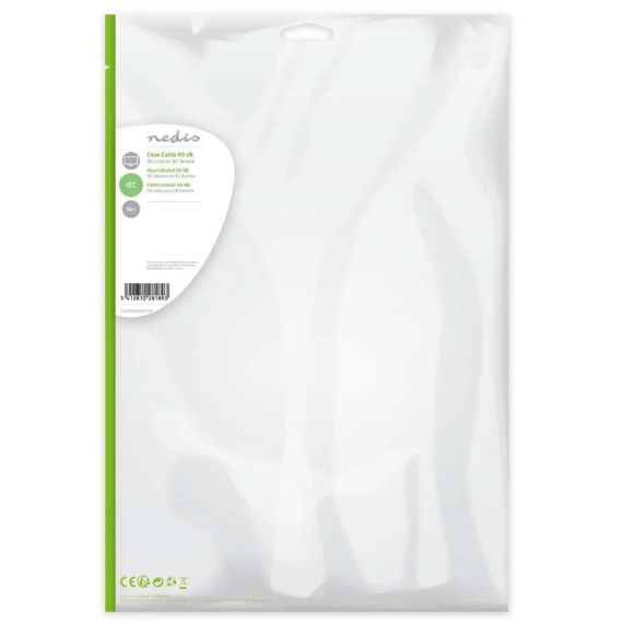 IEC coaxial cable (Coaxial) Male - Female 90 dB 75Ohm 15m ND9099 