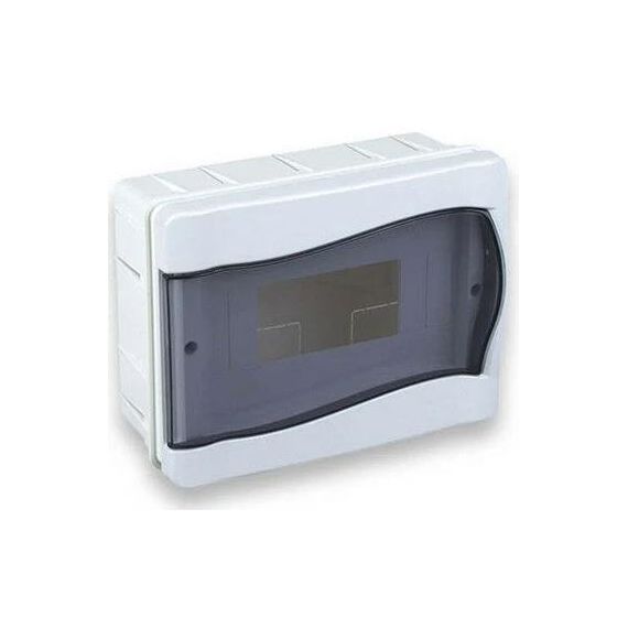 16-module wall-mounted switchboard with transparent door EL108 Isildar