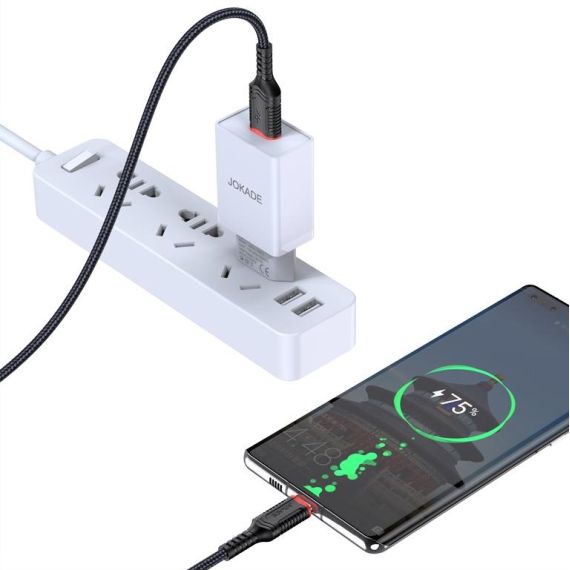 Cavo per ricarica e sincronizzazione type C 1m 5A JA019 F2070 Jokade