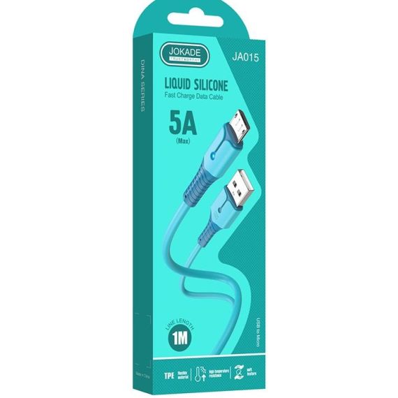 Cavo per ricarica e sincronizzazione microUSB 1m 5A JA015 F2110 Jokade