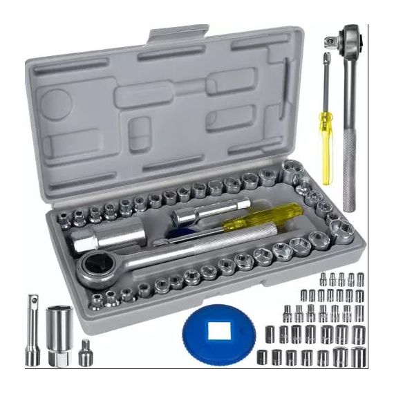 Socket wrench set 40 pieces Bigstren WB658 
