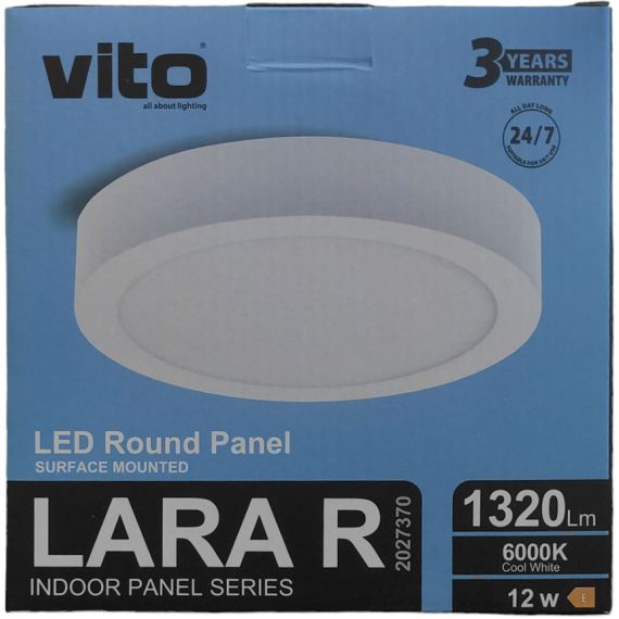 Wall LED panel 12W 1320lm 6000K cold light EL1418 Vito