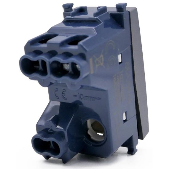 Deviatore unipolare grigio compatibile Vimar Arké EL179 