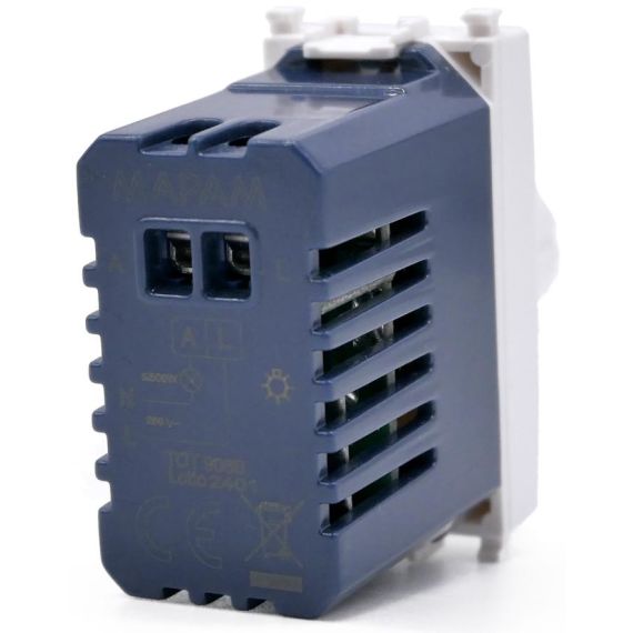 Interruttore dimmer 500W 250V bianco compatibile Vimar Arké EL246 