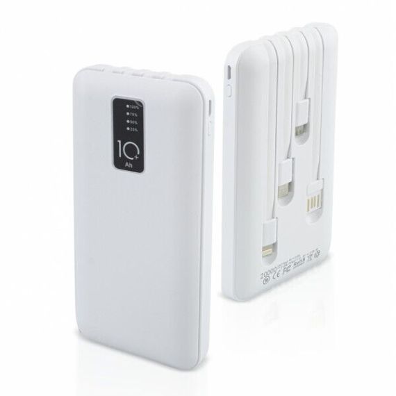 Powerbank 8800mAh white USB/microUSB/type C/Lightning MOB628 