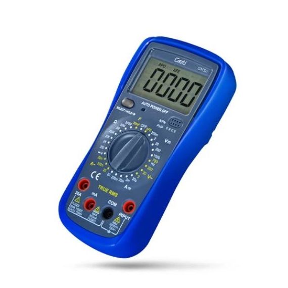 Digital multimeter with leads and temperature probes U1110 Geti