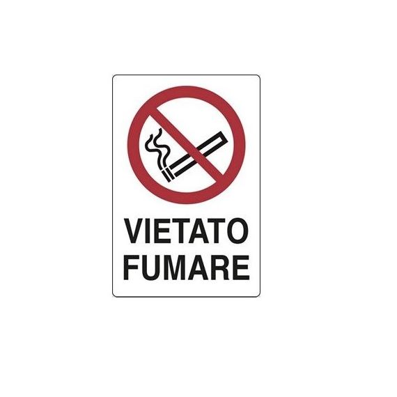No smoking sign 20x30cm WB1928 